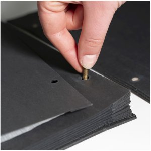 Hojas suplementarias Exacompta negro 29x37 cm