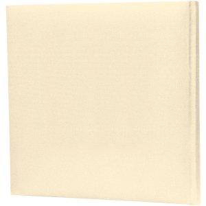 ZEP Álbum de fotos Algodón crema 24x24 cm 40 páginas blancas