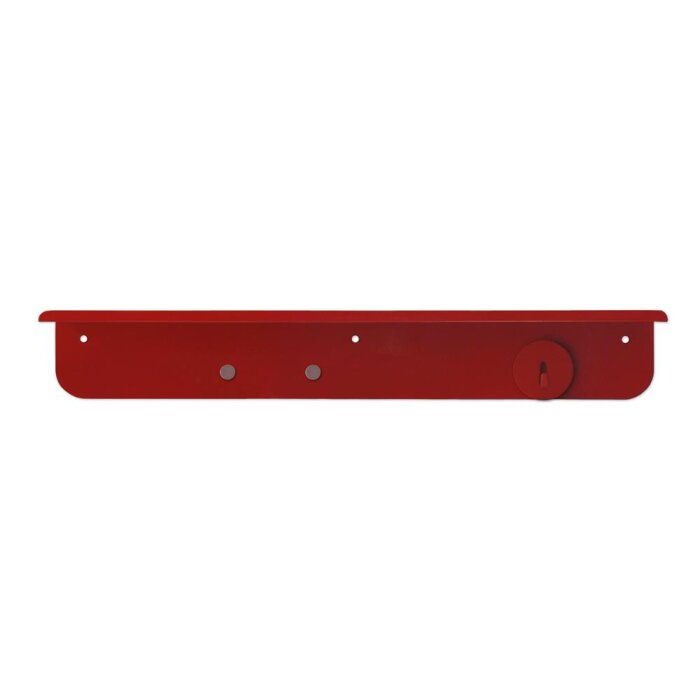 Estantería magnética de pared SHELFLIFE en rojo