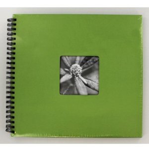 Álbum espiral Hama Fine Art verde manzana 36x32 cm 50 páginas negras