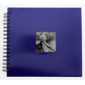 Álbum espiral Hama Fine Art azul 28x24 cm 50 páginas negras
