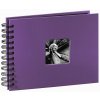 Álbum pequeño Álbum espiral Fine Art 24x17 cm morado
