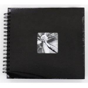 Álbum espiral Hama Fine Art negro 28x24 cm 50 páginas negras