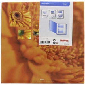 Álbum Hama Singo 200 fotos 10x15 cm naranja