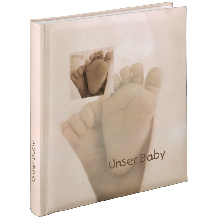 Hama Álbum Bebé BABY FEEL 29x32 cm 60 páginas blancas