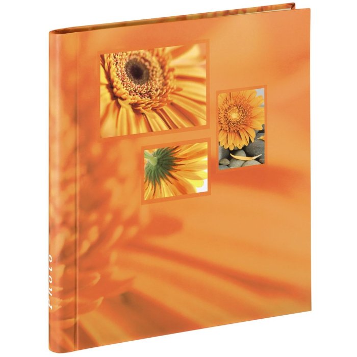 Álbum autoadhesivo Hama SINGO naranja 28x31 cm 20 páginas autoadhesivas
