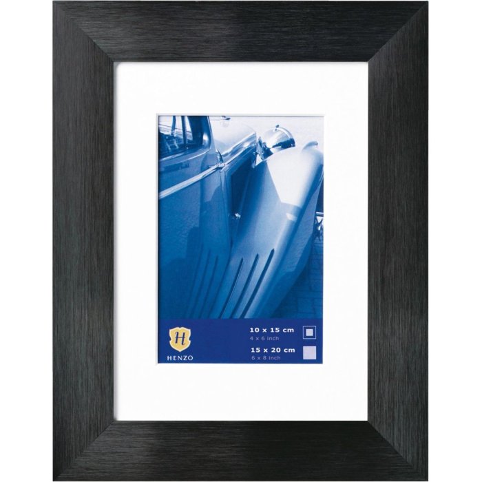 Henzo Luzern marco de aluminio 15x20 negro