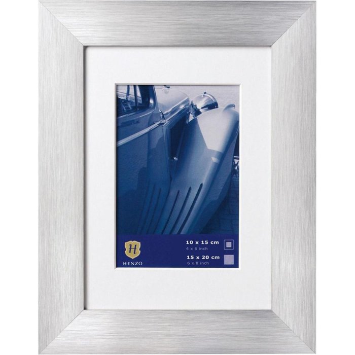 Henzo Lucerna Marco de aluminio 15x20 plata