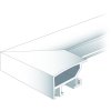 20x30 LUZERN marco de aluminio negro