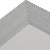 Marco de aluminio Henzo Lucerna plata 20x30 cm con passepartout 13x18 cm