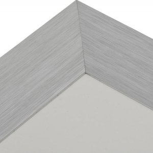 30x30 Marco aluminio plata Henzo LUZERN