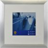 30x30 Marco aluminio plata Henzo LUZERN