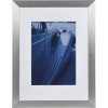 Marco de aluminio Henzo LUZERN plata 30x40 cm con passepartout 20x28 cm
