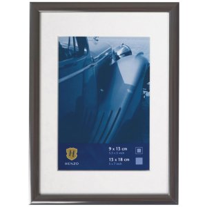 Henzo marco de aluminio Portofino 10x15 cm acero con...