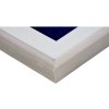 Henzo marco de aluminio Portofino 13x18 cm acero con passe-partout 9x13 cm