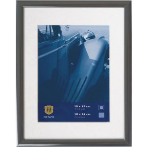 Henzo marco de aluminio Portofino 18x24 cm acero con...
