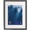 Henzo marco de aluminio Portofino 18x24 cm acero con passe-partout 10x15 cm