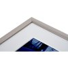 Henzo marco de aluminio Portofino 18x24 cm acero con passe-partout 10x15 cm