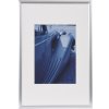 Henzo Marco de aluminio Portofino 20x30 cm plata con passepartout 13x18 cm