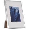 Henzo Marco de aluminio Portofino 20x30 cm plata con passepartout 13x18 cm