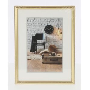 Marco plástico Sevilla 15x20 cm oro