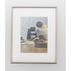 Marco de plástico Sevilla 24x30 cm gris