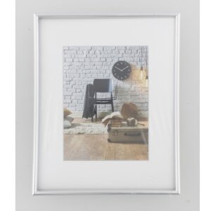 Marco de plástico Hama Sevilla 24x30 cm plata