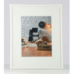 Marco de plástico Sevilla 24x30 cm blanco