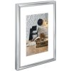 Marco de plástico Sevilla 28x35 cm plata
