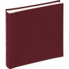 Álbum de fotos Walther Classic rojo vino 26x25 cm 60 páginas blancas