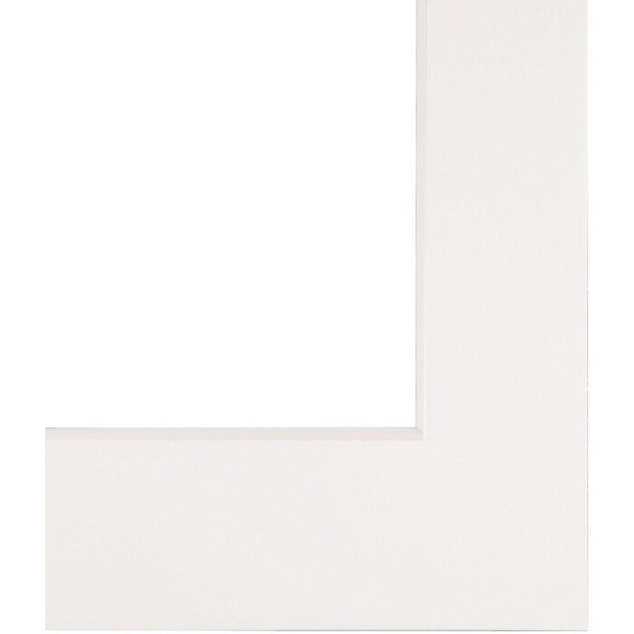 Passepartout 30x40 cm - 20x30 cm blanco ártico