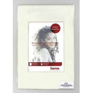 Passepartout 40x50 cm - 28x35 cm blanco nieve