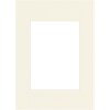 Passepartout 40x50 cm - 28x35 cm blanco nieve