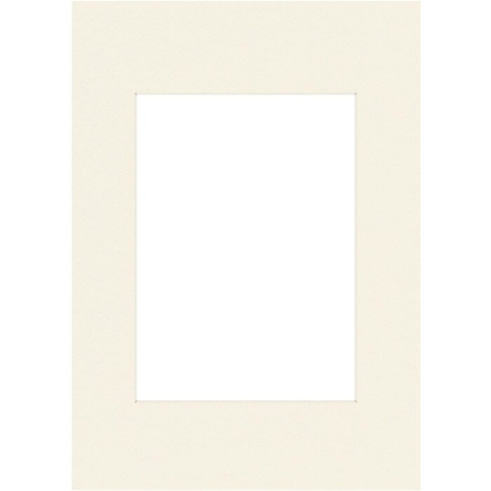 Passepartout 30x40 cm - 20x27 cm blanco nieve