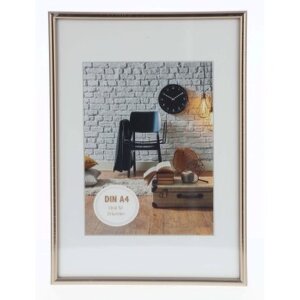 Marco de plástico Sevilla 21x29,7 cm gris