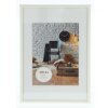 Marco de plástico Hama Sevilla 21x29,7 cm blanco DIN A4 marco para documentos