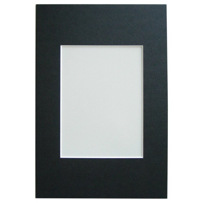 Galería Passepartout 50x70 negro