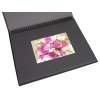 HNFD Álbum de fotos BELDA Lino negro 22x29,7 cm 30 páginas negras