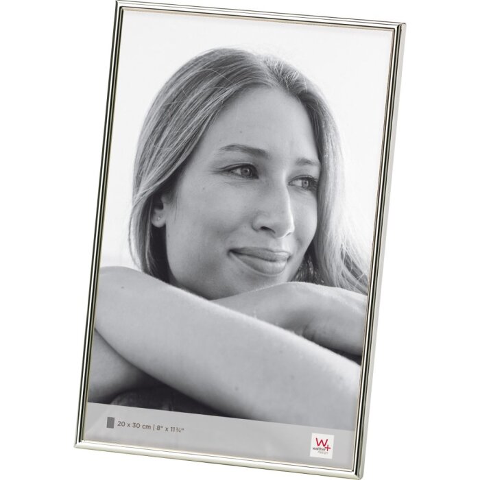 Marco Retrato Chloe 20x30 plata