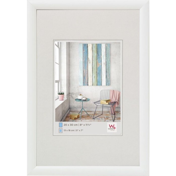 Marco de plástico Trendstyle 50x70 cm blanco