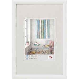 Marco de plástico Trendstyle 50x70 cm blanco