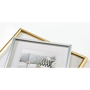 Marco de plástico Galeria 50x70 cm dorado