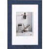 Inicio Marco de madera 50x70 cm azul