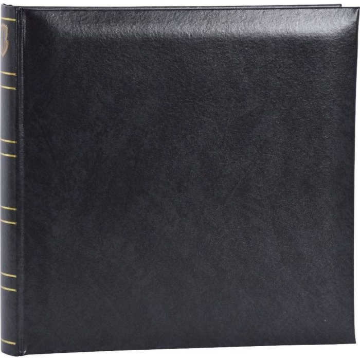 Henzo álbum de fotos BASICLINE negro 25x24,5 cm 60 páginas blancas
