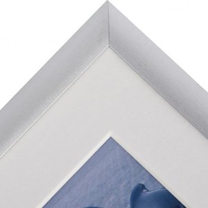 Marco de aluminio Portofino 50x70 cm plata