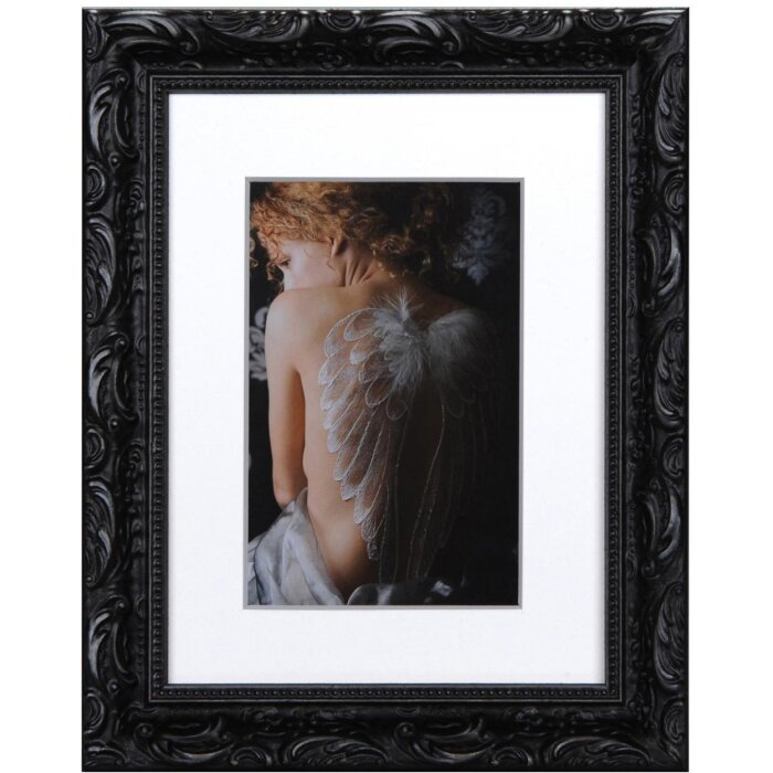 Marco barroco chic 15x20 cm negro