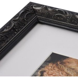 Marco barroco chic 15x20 cm negro