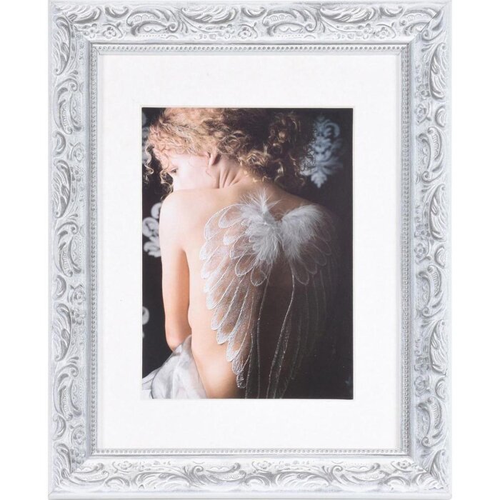 Marco barroco chic 18x24 cm blanco
