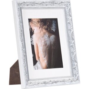 Marco barroco chic 18x24 cm blanco