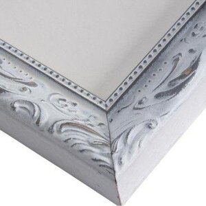 Marco barroco chic 18x24 cm blanco